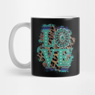 Love Turquoise Mug